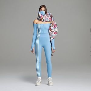 🐝 Ivy Park 3 stripe Terry tights